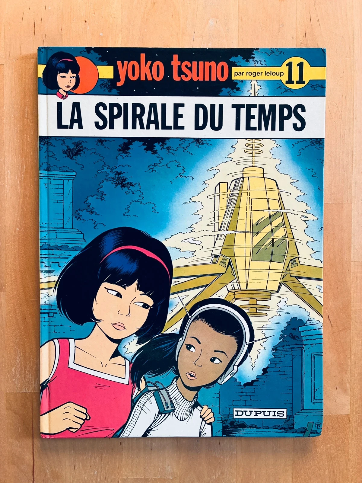Bande dessinée Yoko Tsuno La Spirale du temps.